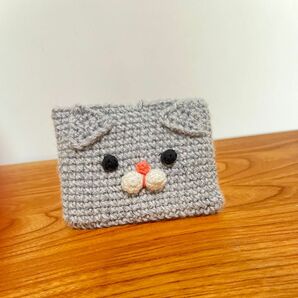 ハンドメイド　猫ちゃんポケットティッシュケース