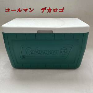 USA製　Coleman クーラーボックス　デカロゴ　クーラー