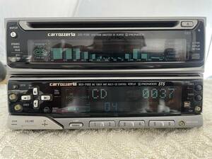 ★カロッツェリア CD MD CDS-P300 MEH-P800　セット品　イコライザー　希少　当時物　レトロ　動作確認済　中古品 再出品★