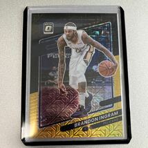 『 8シリ!!』 Panini Donruss Optic Choice Brandon Ingram black & gold_画像1