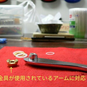 黒雲製モズライト アーム締め付けトルク調整用PTFE(テフロン)ワッシャー 互換品2枚セット 新品【MOSRITE VIBRAMUTE MOSELEY EXCELLENT】の画像3