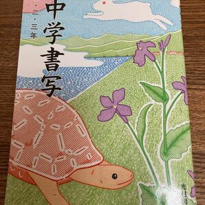 中学書写　教科書