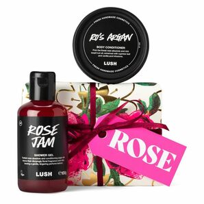 シャワージェル LUSH ローズヴァインピーチ　ローズ　ラッシュ　ボディ　ソープ　コンディショナー　Rose ギフト　LINE