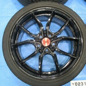 RAYS GRAM LIGHTS 57FXX 18x7.5J +50 5H 114.3 アルミ4本 DC5タイプRで使用 23115【個人宅送料別途加算・S1サイズx4個分】の画像2