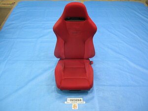 EP3 シビック タイプR 純正 RECARO レカロ 運転席 右 セミバケットシート 23266【個人宅送料別途加算・Lサイズ】