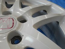 DC5 インテグラ タイプR 純正 17x7JJ+60 114.3 5H 白 17インチ ホイール 21831【個人宅送料別途加算・S1サイズx2個分】_画像9