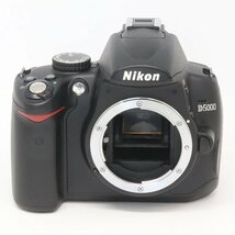 2660ショット！ Nikon ニコン D5000 デジタル一眼レフ カメラ （質屋 藤千商店）_画像3