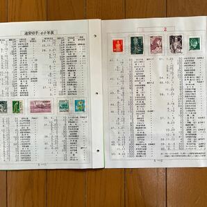 コレクター収集記事・アルバム1冊・使用済み切手・参考品切手（見返り美人・写楽・月に雁）・使用済み外国切手・封かん紙・風景印の画像6