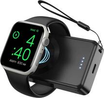 ★LVFAN Apple Watch 充電器 モバイルバッテリー 4000mAh 大容量 アップルウォッチ ワイヤレス充電器 急速充電 軽量_画像1