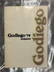 △ ゴダイゴ　godiego'79 aspects パンフレット