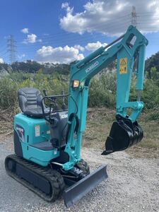 Kobelco　SK008　縦旋回　可変脚　rubber tracks　油圧ショベル 　Mini Excavator　　Miniバックホー 　KOBELCO