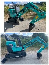 コベルコ　SK008　縦旋回　可変脚　ゴムキャタ　油圧ショベル 　ミニユンボ　　ミニバックホー 　KOBELCO_画像3