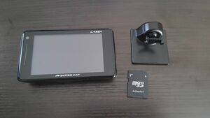 ユピテル GS203 (LS310 A360α Z110L 同等品)GPSレーダー探知機 GPSアンテナ内蔵