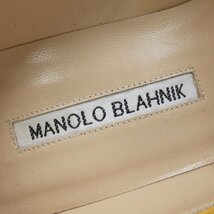 マノロブラニク MANOLO BLAHNIK パンプス_画像6