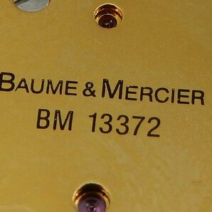 BAUME & MERCIER ボーム&メルシエ クロノグラフ クォーツ ムーブメント Cal BM13372 ジャンク 1の画像9