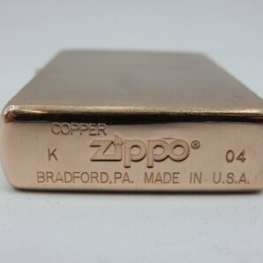 未使用品？Zippo Solid Copper ソリッドカッパー 2002 4の画像5