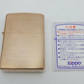 未使用品？Zippo Solid Copper ソリッドカッパー 2002 4の画像10