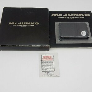 未使用品 Zippo Mr.JUNKO ミスタージュンコ 革巻 MJ-2 現状で 1の画像10