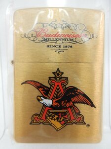 未使用品 Zippo Budweiser バドワイザー Millennium ミレニアム 2000 現状で 1