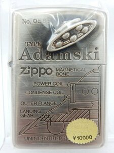 未使用品 Zippo TYPE Adamski アダムスキー UFO Unidentified Flying Object 0041996 現状で 1
