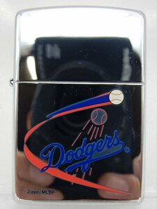 未使用品 Zippo MLB Los Angeles Dodgers ロサンゼルス・ドジャース 2000 現状で 1