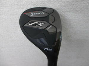 ■美品●ダンロップ スリクソン ZX MkⅡ●5H●25度●Diamana ZX-Ⅱ for SRIXON/HYBRID●60-S●ユーティリティ