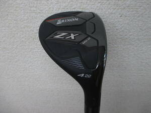 ■良品●ダンロップ スリクソン ZX MkⅡ●4H●22度●Diamana ZX-Ⅱ for SRIXON/HYBRID●60-S●ユーティリティ