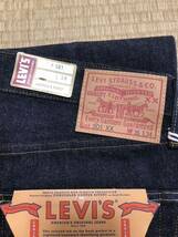 【新品】Levi's Vintage Clothing LVC リーバイス 501XX 未洗いリジット1955年モデル 日本製　W36 L34 セルビッチデニム_画像2