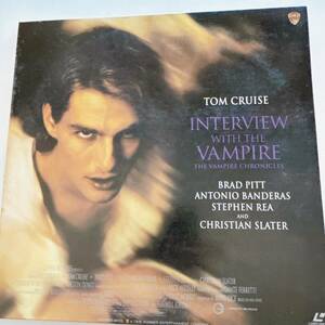 1 jpy used LD Interview with the vampire tom cruise inter view * with * bumper ia reproduction has confirmed movie masterpiece laser disk 10