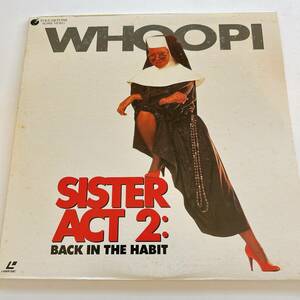 1円 中古 LD Sister act 2 天使にラブソングを2 WHOOPY 再生確認済み 映画 名作 レーザーディスク Laser disc 10