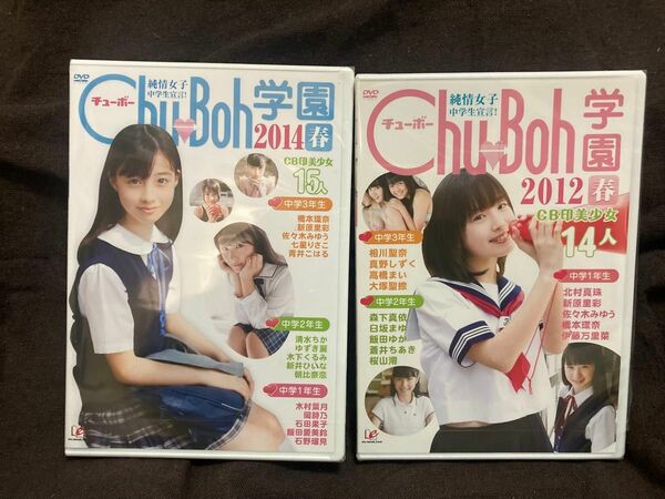 入手困難　chuboh 学園　DVD 2枚セット　橋本環奈　佐々木みゆう　伊藤万里菜 新原里彩 他　2012春　2014春