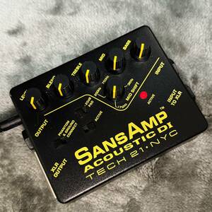 TECH21NYC SANSAMP ACOUSTIC DI アナログ アンプシミュレーター・DIボックス エフェクトループ