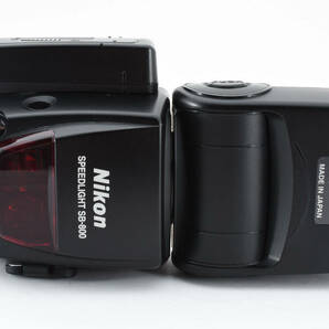 【美品】Nikon SPEEDLIGHT SB-800 ニコン ストロボ 増設電池パック ケース付の画像8