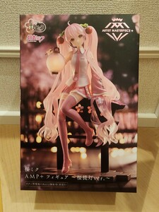  Sakura Miku Sakura lantern ver figure AMP+ new goods unopened box attaching prize ARTIST MASTER PIECE newest 1 jpy start B