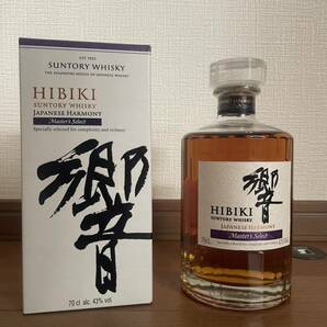  響 ジャパニーズハーモニー マスターズセレクト Japanese Harmony Master's Select ウイスキー HIBIKI 国内未発売 700ml 43%vol.の画像1