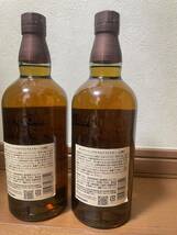 サントリー ウイスキー 山崎 NV SUNTORY 蒸溜所ラベル 700ml 43%vol. 2本 箱無し_画像2