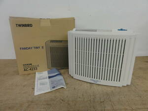 !TWINBIRD Twin Bird очиститель воздуха FANDAY TINY E вентилятор ti Thai колено E 2011 год производства электризация проверка * утиль #80
