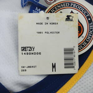 ♪ STARTER スターター NHL ST.LOUIS BLUES ユニフォーム グレツキー Gretzky Mサイズ ※現状品 ■６０の画像10