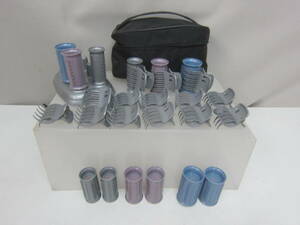 * hot curler set * Creats ion soft pouch attaching box, instructions none * use impression present condition goods #60