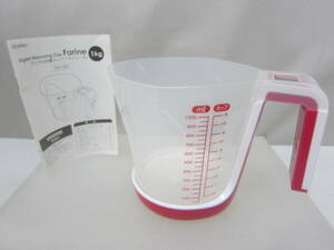 * digital measure cup *doli Tec fa Lee n1kg CS-100 box none, instructions equipped * operation OK/ long-term storage present condition goods #60