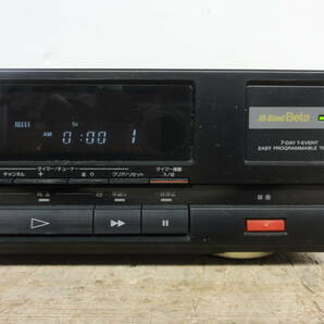 ♪ SONY ソニー ベータ デッキ ハイバンド Betamax SL-F205 通電確認 ※現状品 ■１００の画像2