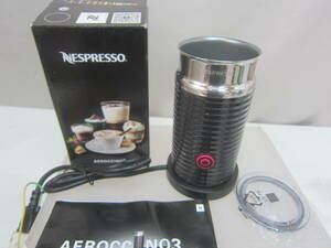 * milk four ma-*nes Cafe nes pre so[ aero chi-no3]Nescafe Nespresso box, instructions equipped * operation OK/ long-term storage present condition goods #60