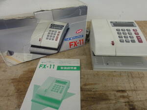 ! NIPPO электронный устройство для печати ценных бумаг FX-11 электризация проверка * утиль #80