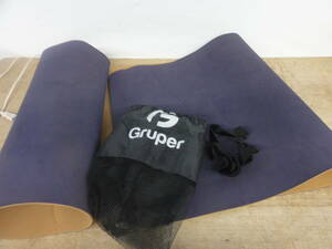 !Gruper yoga mat size approximately 180×61. storage bag attaching * present condition goods #100