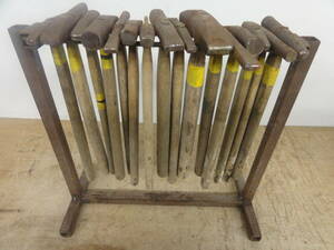 ! gold hammer Hammer ton kachi tool together 15 point set * present condition goods #100
