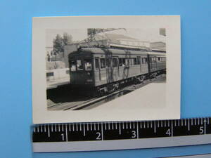 (J53)885 写真 古写真 電車 鉄道 鉄道写真 阪神 阪神電鉄 1015号 昭和27年8月14日 芦屋