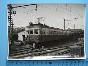 (A44)959 写真 古写真 電車 鉄道 鉄道写真 709 宇治 - 中書島