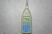 [SK] [C4027180] RION リオン NL-21 NL21 積分型普通騒音計 SOUND LEVEL METER ケース付き_画像3