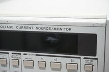 [SK][D4040314] ADCMT 6244 DV VOLTAGE CURRENT SOURCE/MONITOR ボルテージカレントソースモニター 取扱説明書付き_画像4