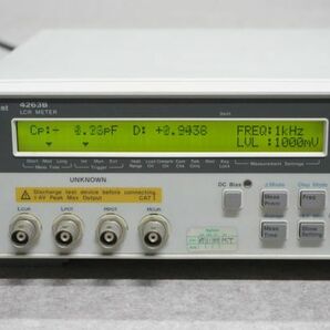 [SK][D4039610] Agilent アジレント 4263B LCR METER OP:001の画像3